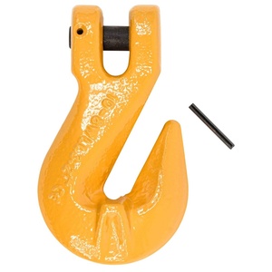 image:imageMytee Products 38 Grade 80 Clevis Cradle Grab Hooks wPins  Tow Hooks with Clevis Pin for Trucks 7100 lbs WLL 20 Pack38 Inch