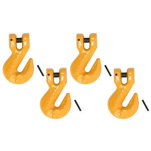 image:imageMytee Products 516 Grade 80 Clevis Cradle Grab Hooks wPins  Tow Hooks with Clevis Pin for Trucks 4500 lbs WLL 20 Pack4  Pack