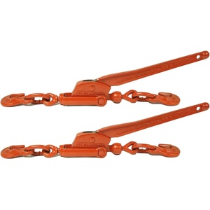 image:imageMytee Products 6 Pack Columbus McKinnon by Stuart Rush EZ Pro Recoilless Lever Style Snap Binders 516  Made in USA  5400 Lbs Working Load Limit  Lever Chain Binders for Flatbed Truck Trailer2  Pack