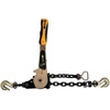 image:imageMytee Products 4 Pack Grade 70 38 Chain amp Easy Binder Kit  2 3812 Easy Ratcheting Chain Load Binder amp 2 38x20 G70 Transport Chain wGrab Hooks  6600 lbs WLL for Truck Trailer Tie Down
