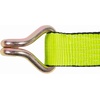 image:imageMytee Products 2 Pack 2 Inch x 15 FT Blue Ratchet Strap with J Hooks  10000 Lbs Breaking Strength  Heavy Duty Tie Down Cargo Truck Straps with Wire Hooks for Flatbed Truck Trailers PickupHI Viz Green