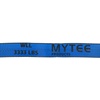 image:imageMytee Products 2 Pack 2 Inch x 15 FT Blue Ratchet Strap with J Hooks  10000 Lbs Breaking Strength  Heavy Duty Tie Down Cargo Truck Straps with Wire Hooks for Flatbed Truck Trailers PickupBlue