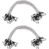 image:imageMytee Products 25 Pcs 36 Heavy Duty Adjustable Bungee Cords with Hook  Polypropylene PP Bungee Cords for Outdoor Camping Household  Extendable Upto 54 inches48 Inch