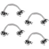 image:imageMytee Products 25 Pcs 36 Heavy Duty Adjustable Bungee Cords with Hook  Polypropylene PP Bungee Cords for Outdoor Camping Household  Extendable Upto 54 inches48 Inch