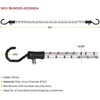image:imageMytee Products 25 Pcs 36 Heavy Duty Adjustable Bungee Cords with Hook  Polypropylene PP Bungee Cords for Outdoor Camping Household  Extendable Upto 54 inches24 inch