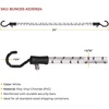image:imageMytee Products 25 Pcs 36 Heavy Duty Adjustable Bungee Cords with Hook  Polypropylene PP Bungee Cords for Outdoor Camping Household  Extendable Upto 54 inches24 inch