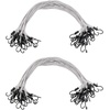image:imageMytee Products 25 Pcs 36 Heavy Duty Adjustable Bungee Cords with Hook  Polypropylene PP Bungee Cords for Outdoor Camping Household  Extendable Upto 54 inches48 Inch