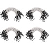 image:imageMytee Products 25 Pcs 36 Heavy Duty Adjustable Bungee Cords with Hook  Polypropylene PP Bungee Cords for Outdoor Camping Household  Extendable Upto 54 inches24 inch