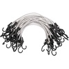 image:imageMytee Products 25 Pcs 36 Heavy Duty Adjustable Bungee Cords with Hook  Polypropylene PP Bungee Cords for Outdoor Camping Household  Extendable Upto 54 inches24 inch