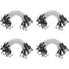 image:imageMytee Products 25 Pcs 36 Heavy Duty Adjustable Bungee Cords with Hook  Polypropylene PP Bungee Cords for Outdoor Camping Household  Extendable Upto 54 inches24 inch