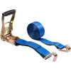 image:imageMytee Products 2 x 15 Blue Ratchet Strap wWire Hook 3333 lbs WLL