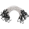 image:imageMytee Products 25 Pcs 36 Heavy Duty Adjustable Bungee Cords with Hook  Polypropylene PP Bungee Cords for Outdoor Camping Household  Extendable Upto 54 inches24 inch