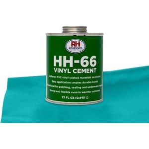 image:imageMytee Products 18oz Green Tarp Vinyl Repair Kit HH66 HH66 PVC Cement with Brush 32 Ounce Made in USAGreen