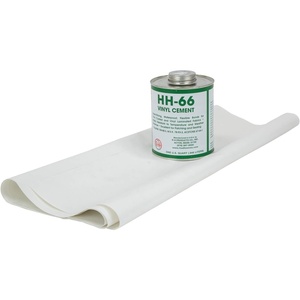 image:imageMytee Products 18oz Green Tarp Vinyl Repair Kit HH66 HH66 PVC Cement with Brush 32 Ounce Made in USAWhite