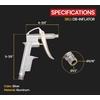 image:imageMytee Products 36 x 72 Dunnage Airbag Poly Woven 2Ply AAR Rating  Level 2 10 PackInflator Gun Kit