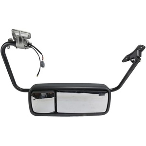 image:imageMytee Products Black Door Mirror RH Heated Powered  Fits Freightliner Columbia Replaces OEM A2262162001 13436 FRTA2262162001 Automann MSRK562Right  Passenger Side