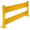 image:imageMytee Products 6 x 15 BoltOn Steel 3Rib Guard Rails for Warehouse Aisle Corners and Equipment Protection 12000 lbs  Yellow1  Pack