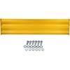 image:imageMytee Products 6 x 15 BoltOn Steel 3Rib Guard Rails for Warehouse Aisle Corners and Equipment Protection 12000 lbs  Yellow1  Pack