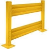 image:imageMytee Products 6 x 15 BoltOn Steel 3Rib Guard Rails for Warehouse Aisle Corners and Equipment Protection 12000 lbs  Yellow1  Pack