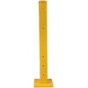 image:imageMytee Products 6 x 15 BoltOn Steel 3Rib Guard Rails for Warehouse Aisle Corners and Equipment Protection 12000 lbs  Yellow1  Pack