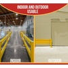 image:imageMytee Products 6 x 15 BoltOn Steel 3Rib Guard Rails for Warehouse Aisle Corners and Equipment Protection 12000 lbs  Yellow2  Pack