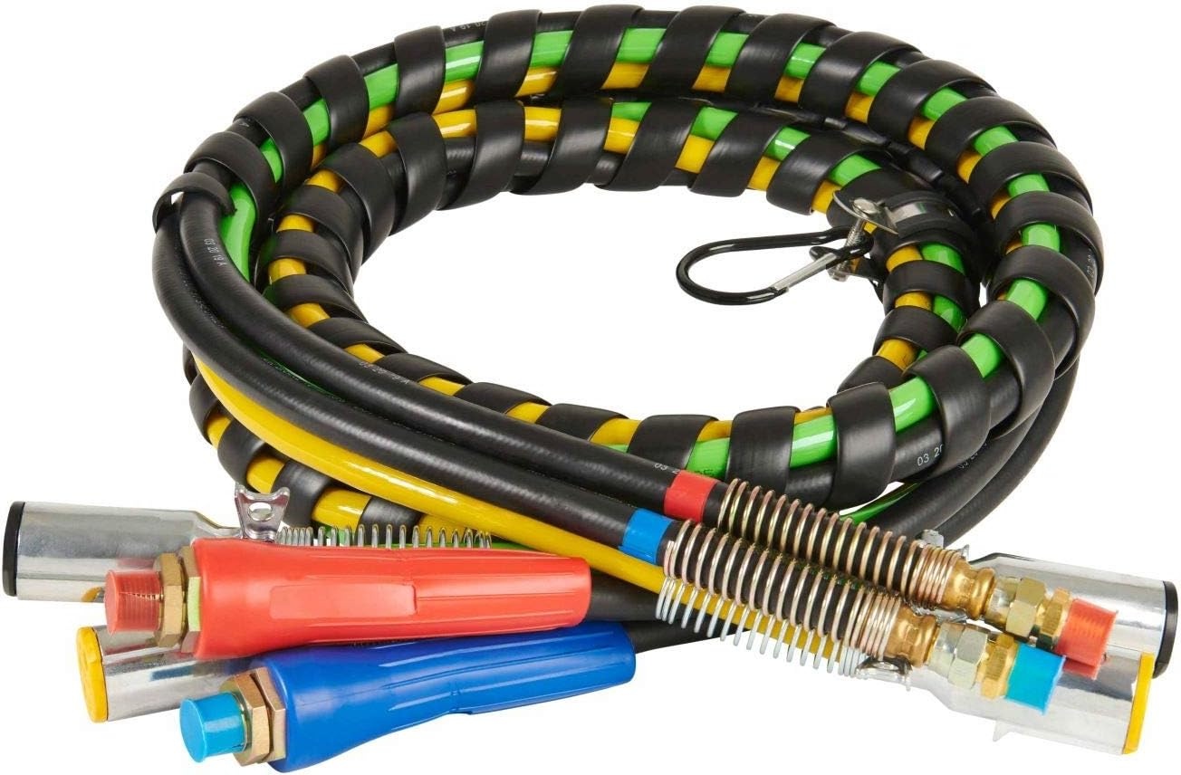 image:imageMytee Products ColorCoded 4inOne Auxiliary ABS Airpower Lines  15 Ft15 ft