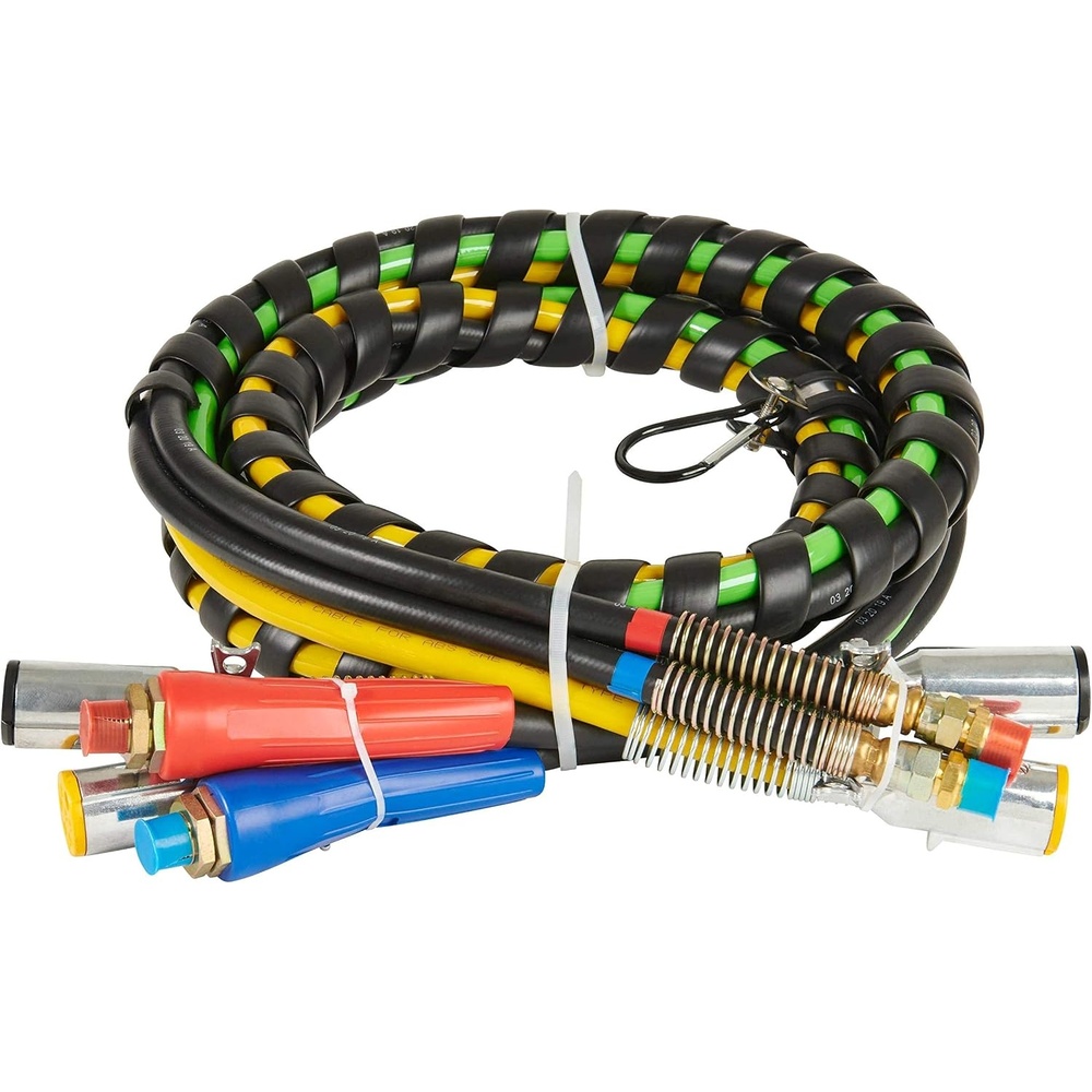 image:imageMytee Products ColorCoded 4inOne Auxiliary ABS Airpower Lines  15 Ft15 ft