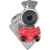 image:imageMytee Products 2 Pair 37 Degree Angle Glad Hand for Semi Trucks Trailers  2 Red 2 Blue Universal Aluminum Gladhand  Emergency Service Handshake Kit Air Hose Brake Coupling Connector PartBlue  Red Kit