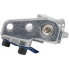 image:imageMytee Products 2 Pair 37 Degree Angle Glad Hand for Semi Trucks Trailers  2 Red 2 Blue Universal Aluminum Gladhand  Emergency Service Handshake Kit Air Hose Brake Coupling Connector PartBlue  Red Kit