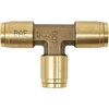 image:imageMytee Products DOT Brass Push to Connect Fitting Union Tee Air Brake Tube Fitting 14 Tube OD 5 Pack14 Tube Tee