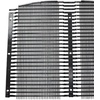 image:imageMytee Products 35 x 27 Steel Black Front Grille WO Bug Screen For Kenworth T600A 19902008  Bumper Cover Grille Replaces T600AERO T600 GRILLFront Grille