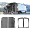 image:imageMytee Products 35 x 27 Steel Black Front Grille WO Bug Screen For Kenworth T600A 19902008  Bumper Cover Grille Replaces T600AERO T600 GRILLFront Grille  Grille Shell